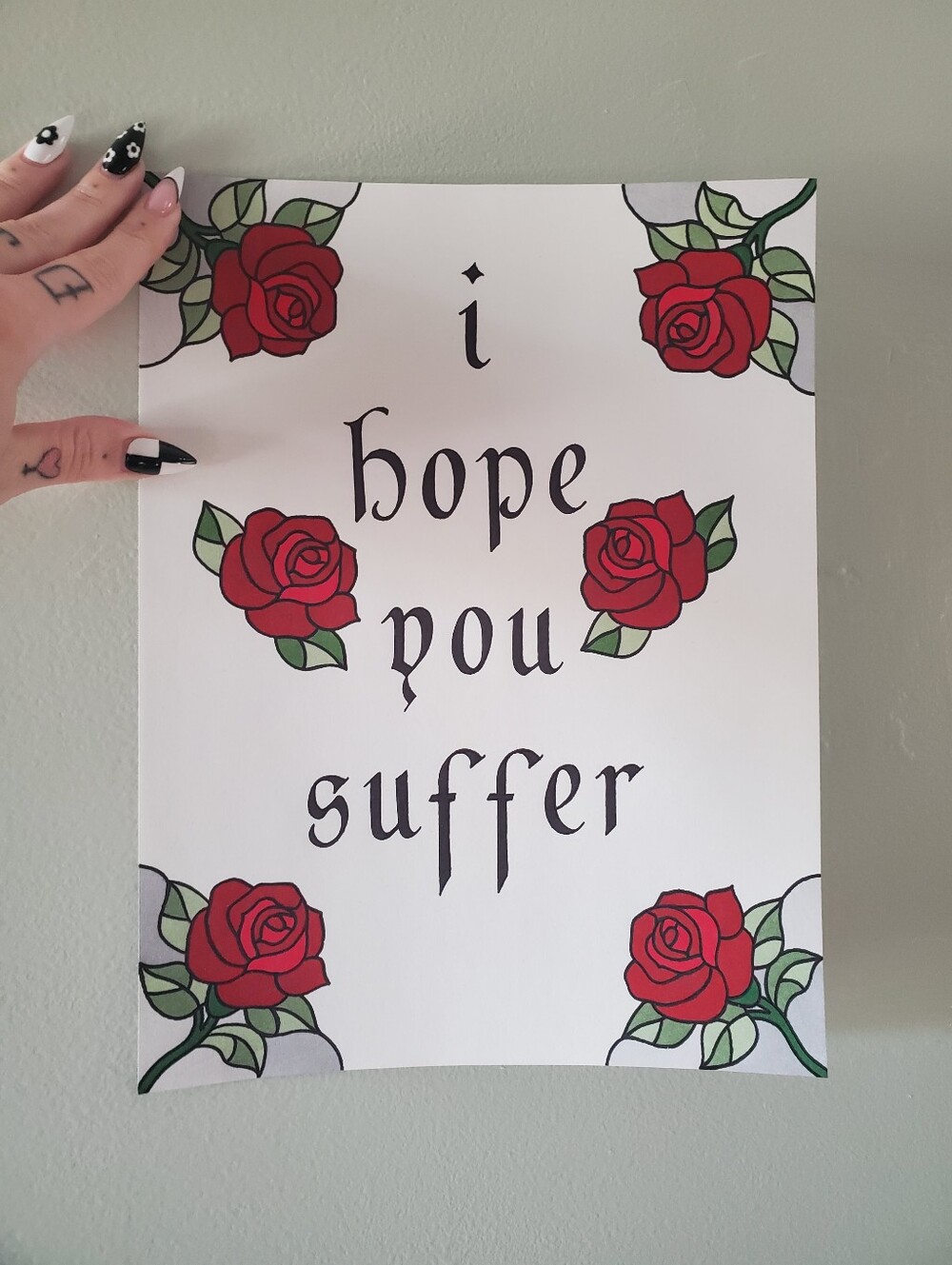 AFI Lyrics Inspired Original Artwork